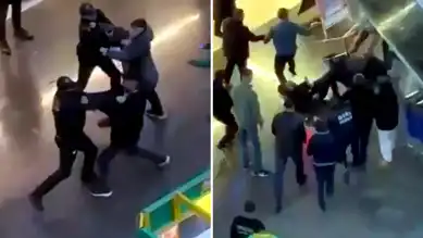 AVM'de Sandalye Saldırısı: Güvenlik Görevlisi Yaralandı